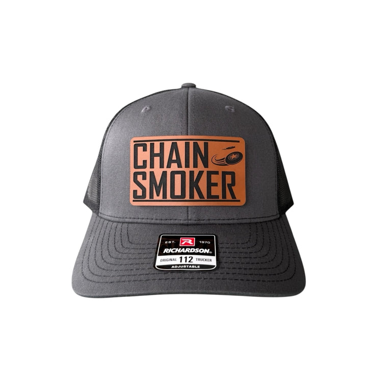 Disc Golf Hat for Men, Chain Smoker Trucker Hat, Richardson 112 Snapback