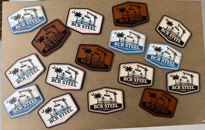 Custom UV Printed Hat Patches | Full Color | Made to Order
