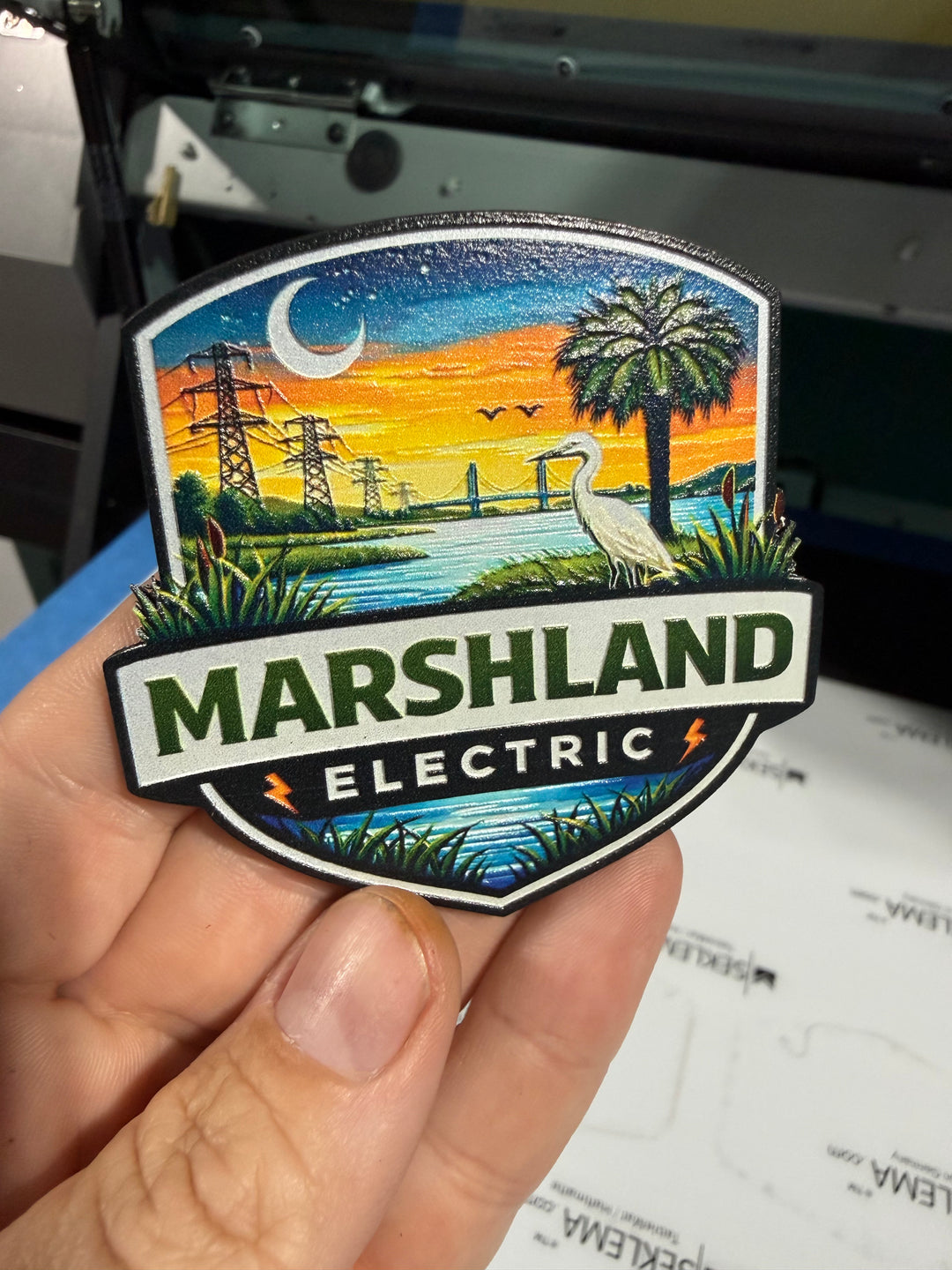 Custom UV Printed Hat Patches | Full Color | Made to Order