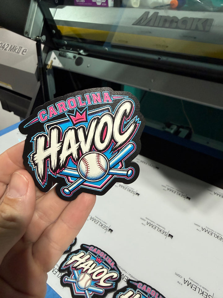 Custom UV Printed Hat Patches | Full Color | Made to Order