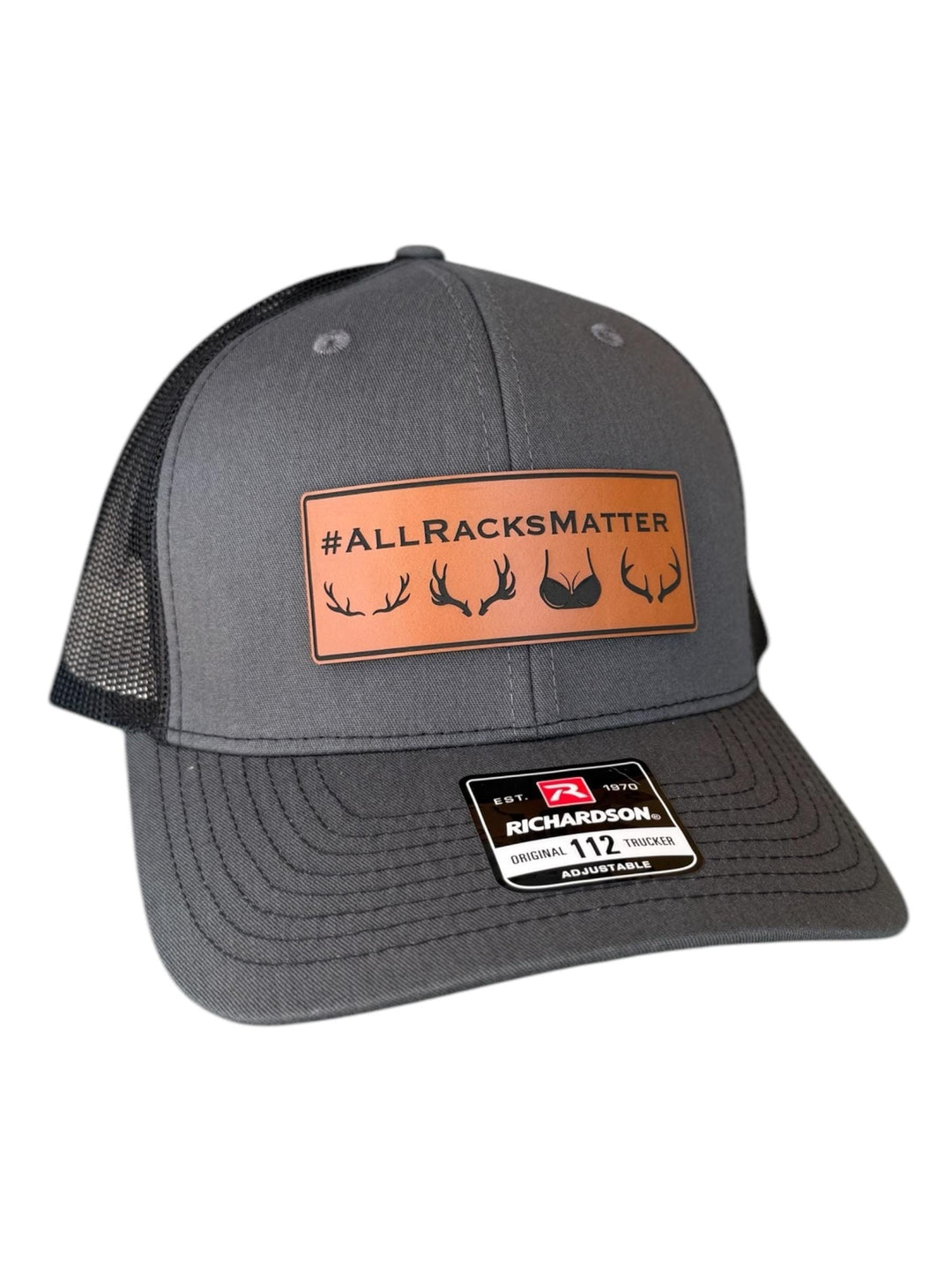 All Racks Matter hunting trucker hat by BubbleHead Ink
