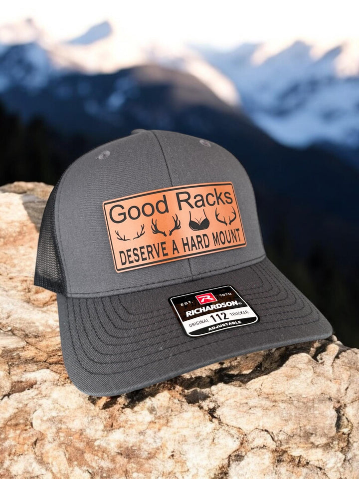 All Racks Matter hunting trucker hat by BubbleHead Ink