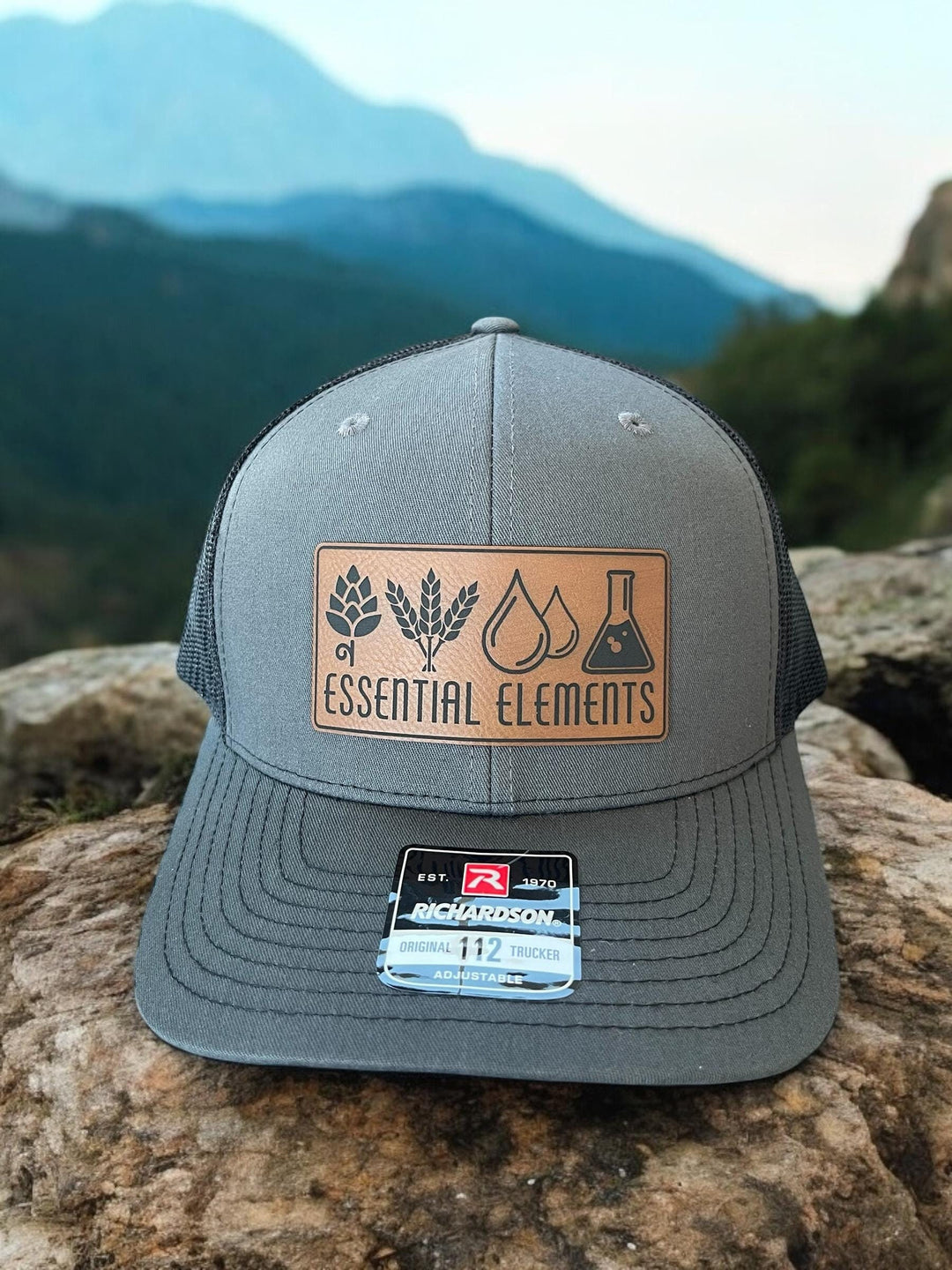 Beer elements Richardson 112 trucker hat for beer lovers by BubbleHead Ink