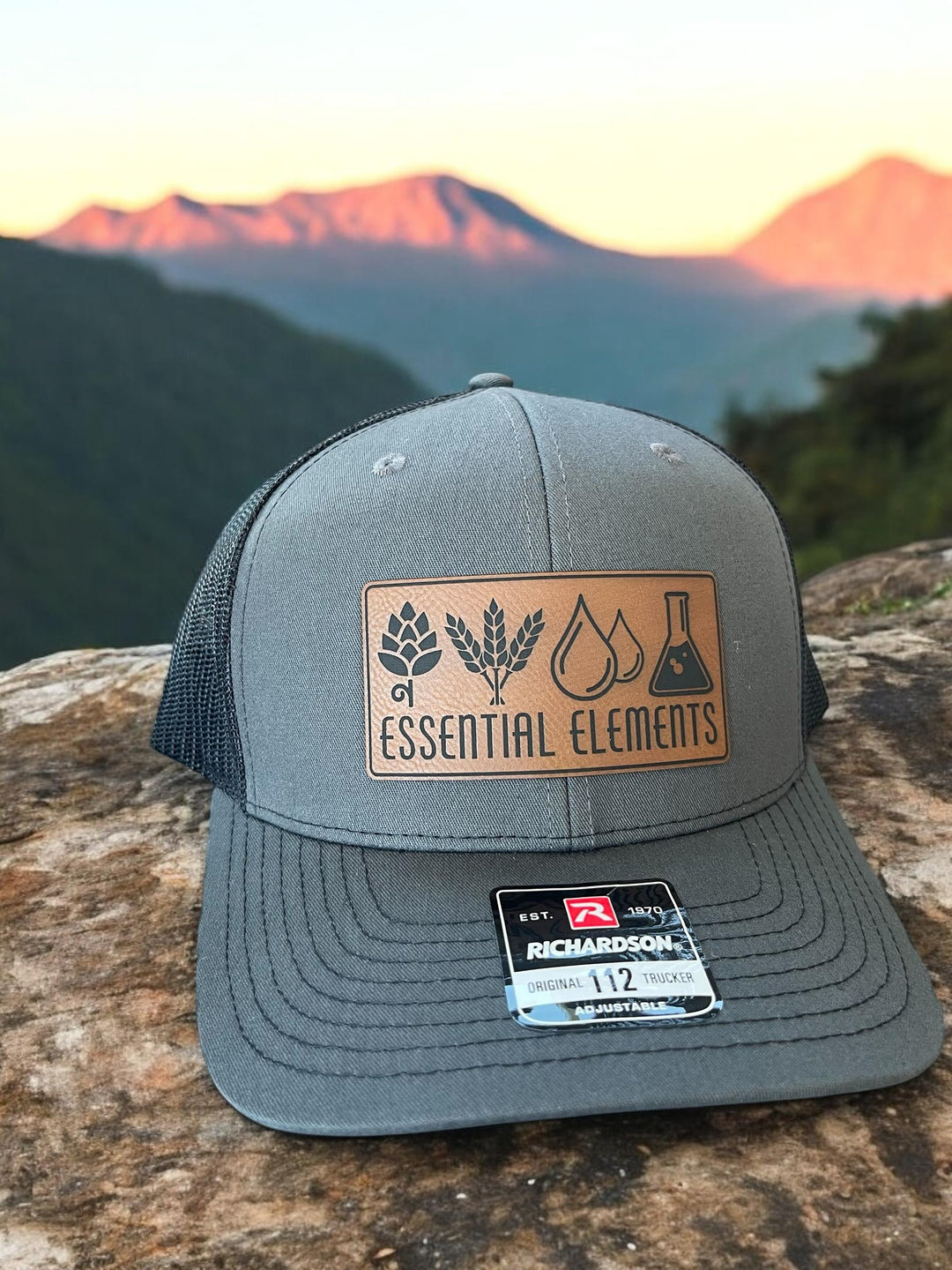 Beer elements Richardson 112 trucker hat for beer lovers by BubbleHead Ink