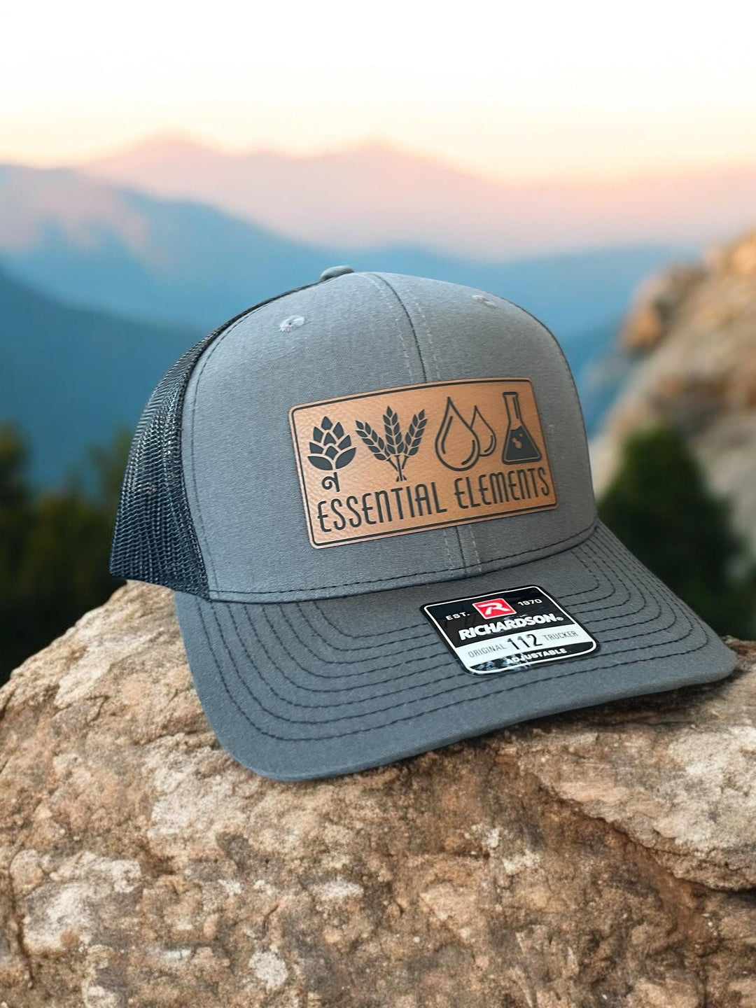 Beer elements Richardson 112 trucker hat for beer lovers by BubbleHead Ink