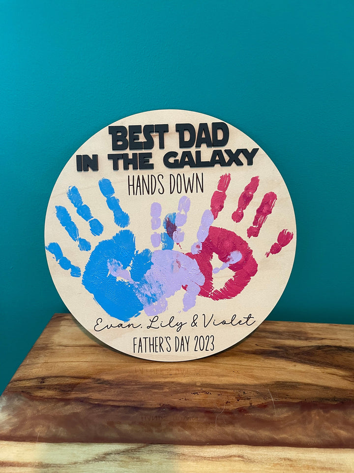 Best Father in the Galaxy personalized Father&