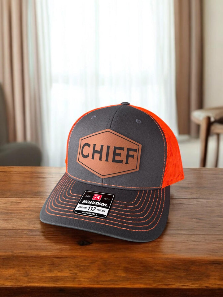 Captain custom dad trucker hat by BubbleHead Ink
