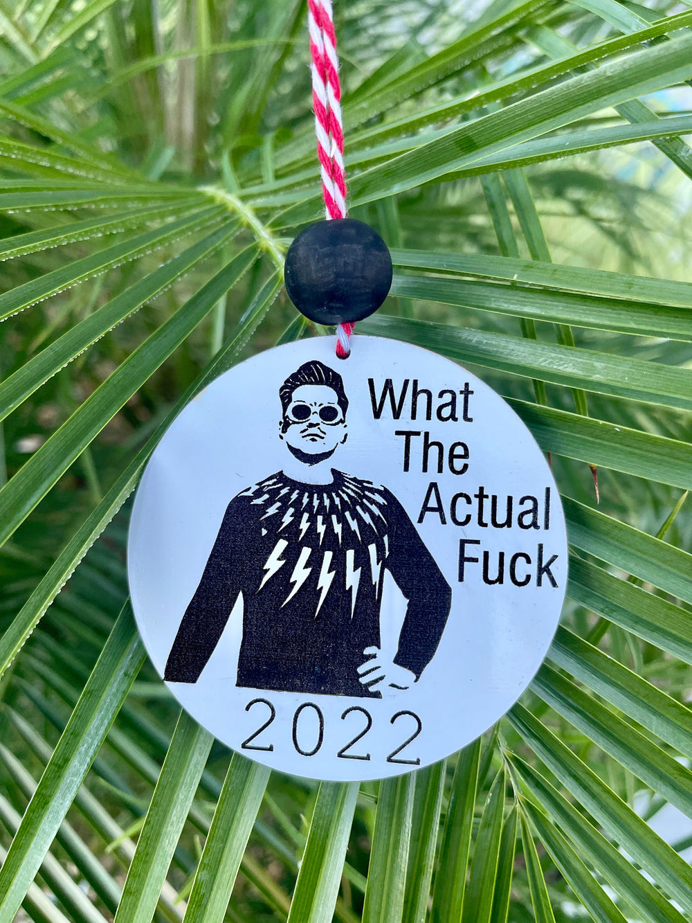 David Rose funny Christmas ornament by BubbleHead Ink