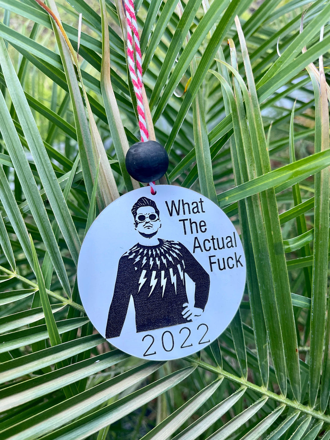 David Rose funny Christmas ornament by BubbleHead Ink