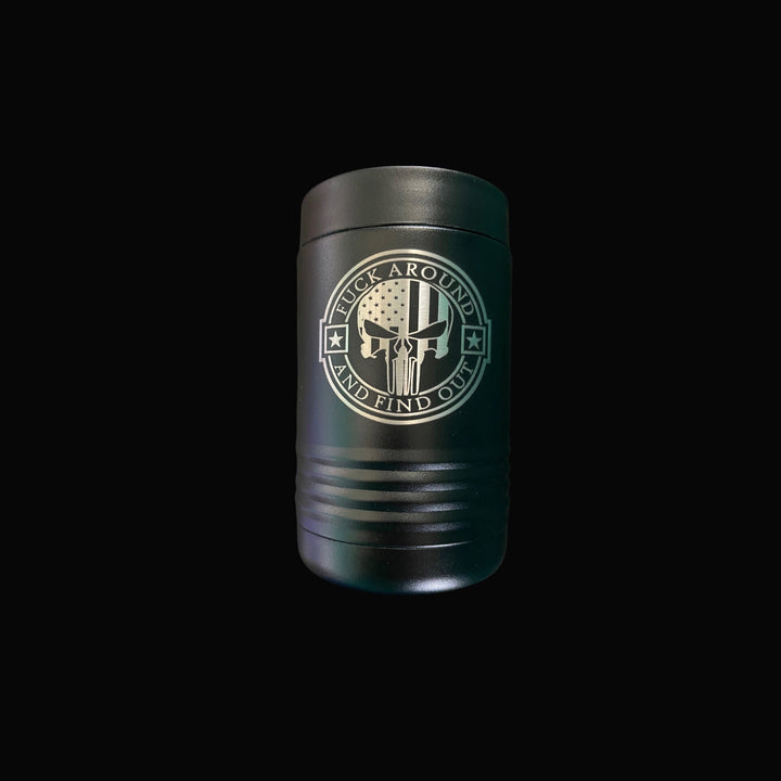 F Around and Find Out personalized beer can koozie by BubbleHead Ink