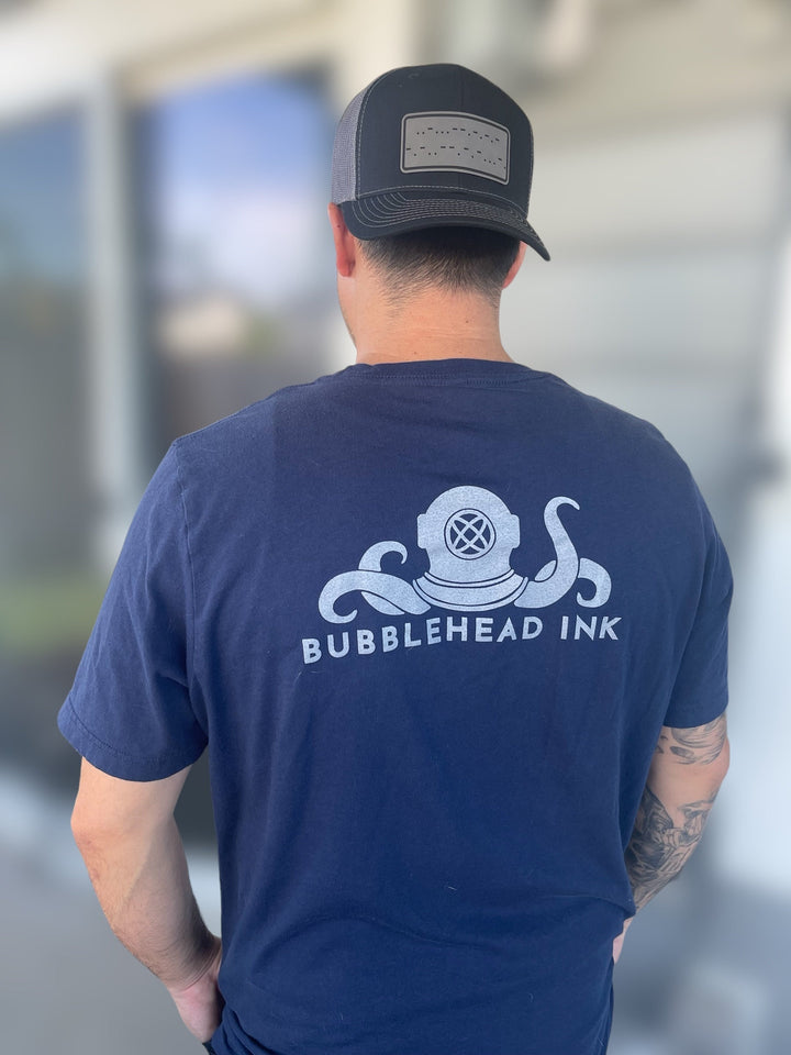 Fuck Cancer Morse code cancer awareness trucker hat by BubbleHead Ink