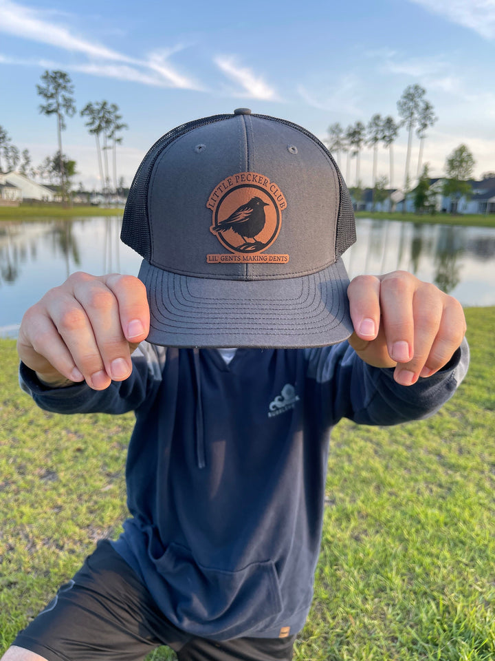 Little Peckers Club funny Richardson 112 snapback hat by BubbleHead Ink