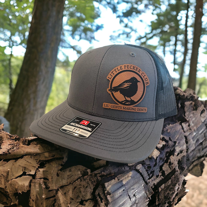 Little Peckers Club funny Richardson 112 snapback hat by BubbleHead Ink