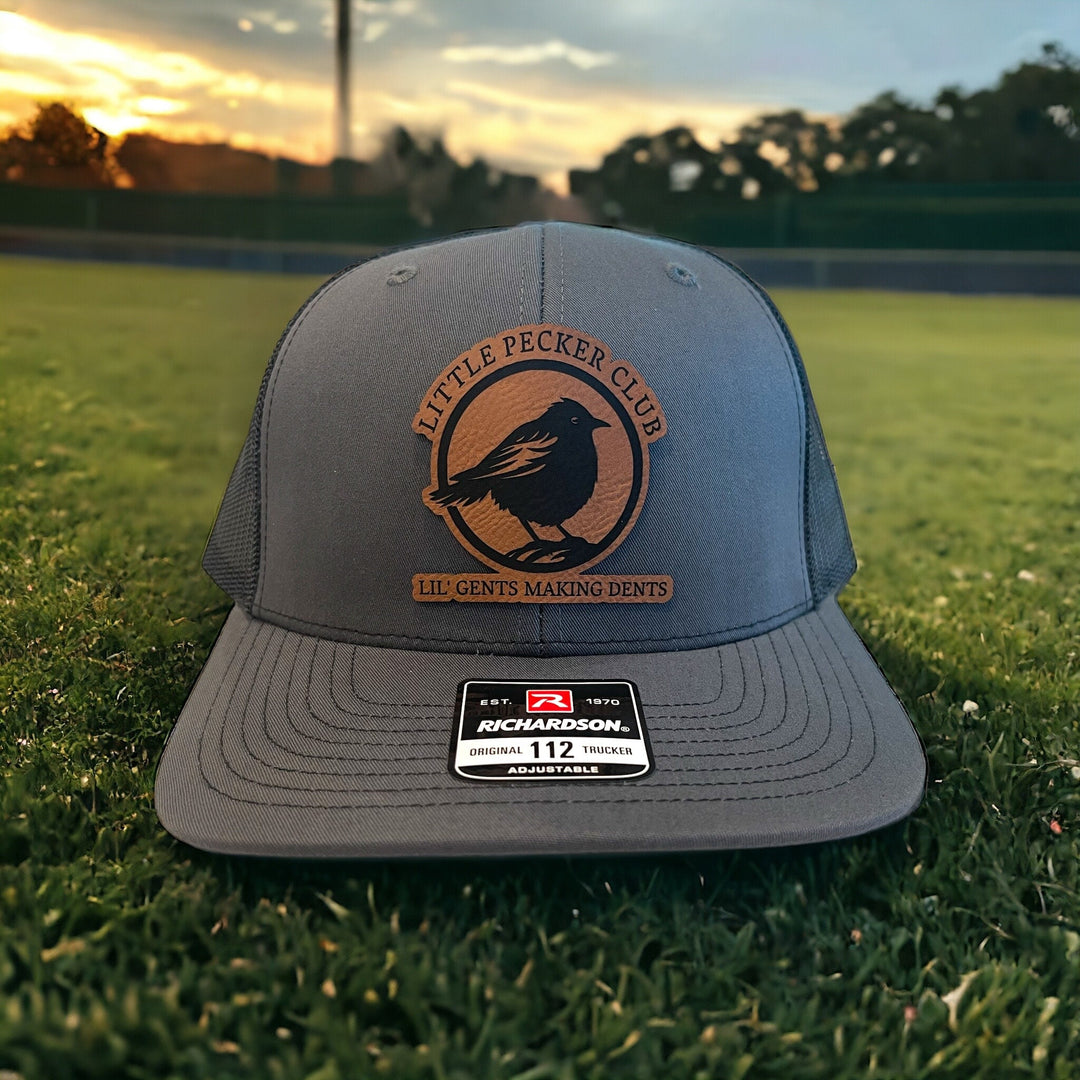 Little Peckers Club funny Richardson 112 snapback hat by BubbleHead Ink