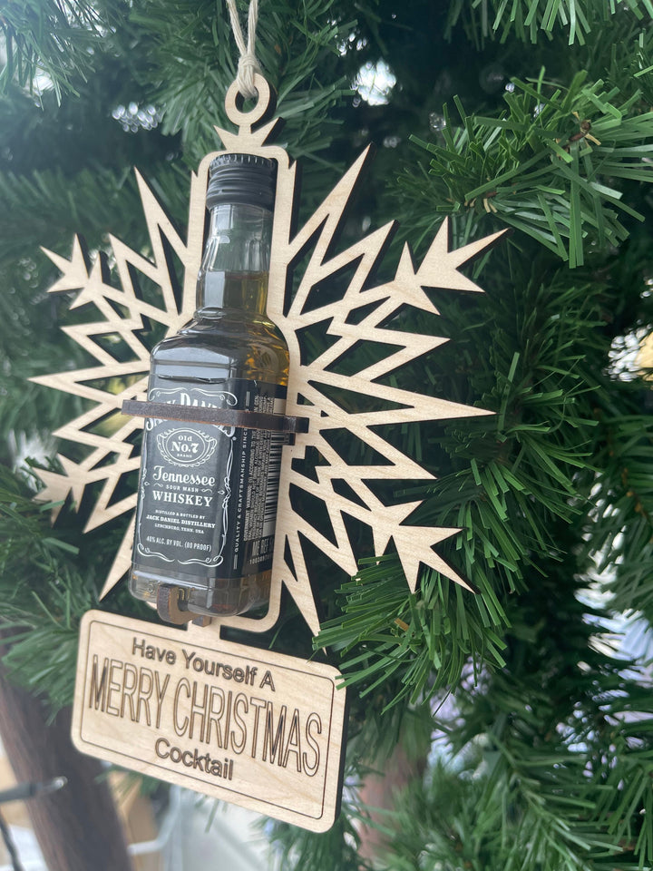 Personalized employee Christmas ornament by BubbleHead Ink