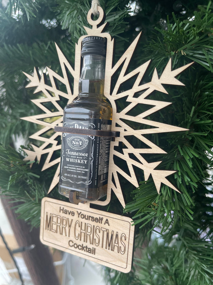 Personalized employee Christmas ornament by BubbleHead Ink