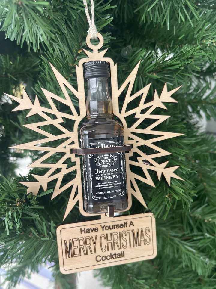 Personalized employee Christmas ornament by BubbleHead Ink