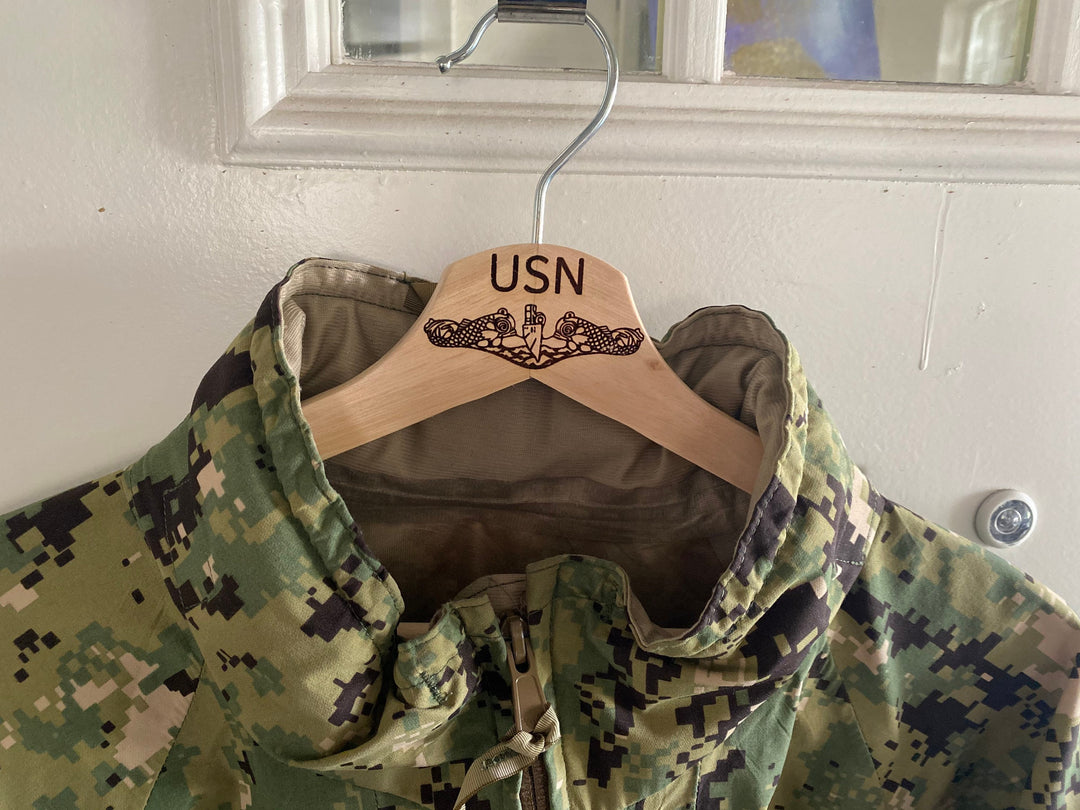 Personalized US Navy submariner gift by BubbleHead Ink