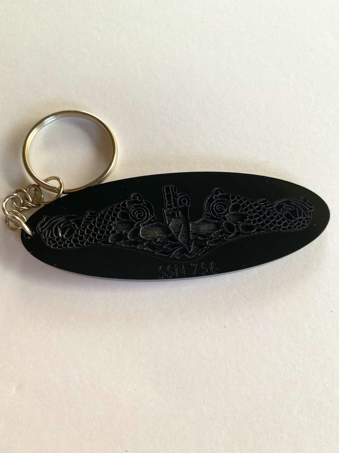 US Navy submarine dolphins keychain by BubbleHead Ink