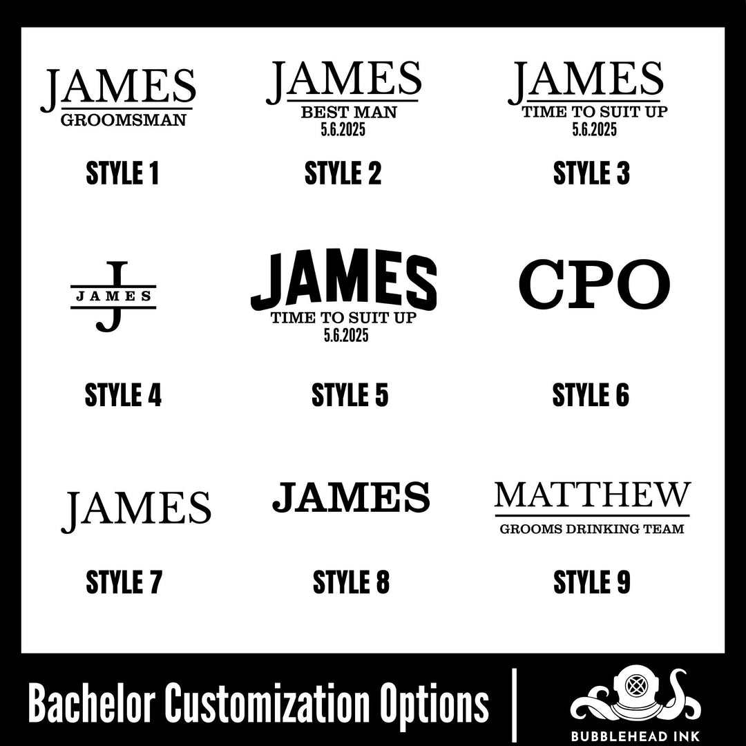 Personalized Groomsman Bottle Opener | Custom Name Engraved Bar Blade | Bachelor Party &amp; Wedding Party Gift
