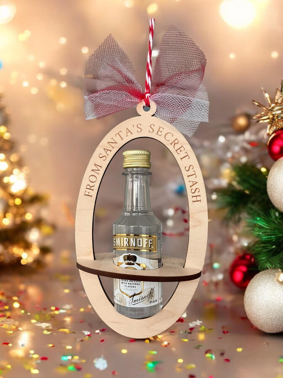 2024 Christmas Ornament Personalized | Funny Coworker Gift | Santa's Little Helper Ornament