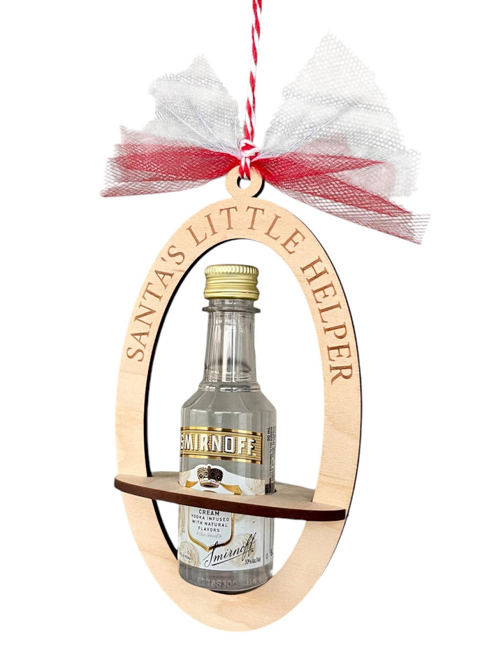 2024 Christmas Ornament Personalized | Funny Coworker Gift | Santa's Little Helper Ornament