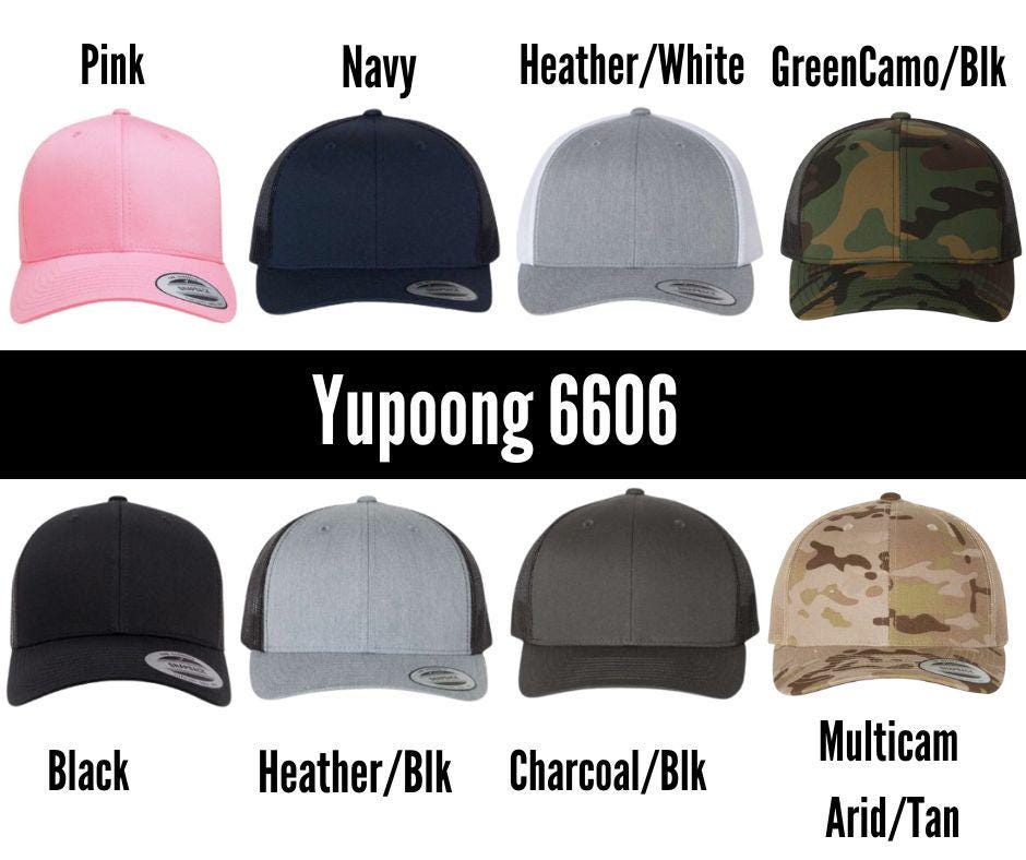 Personalized Dad Hunting Hat, Richardson 112, Custom Hunting Hats For Men With Initial