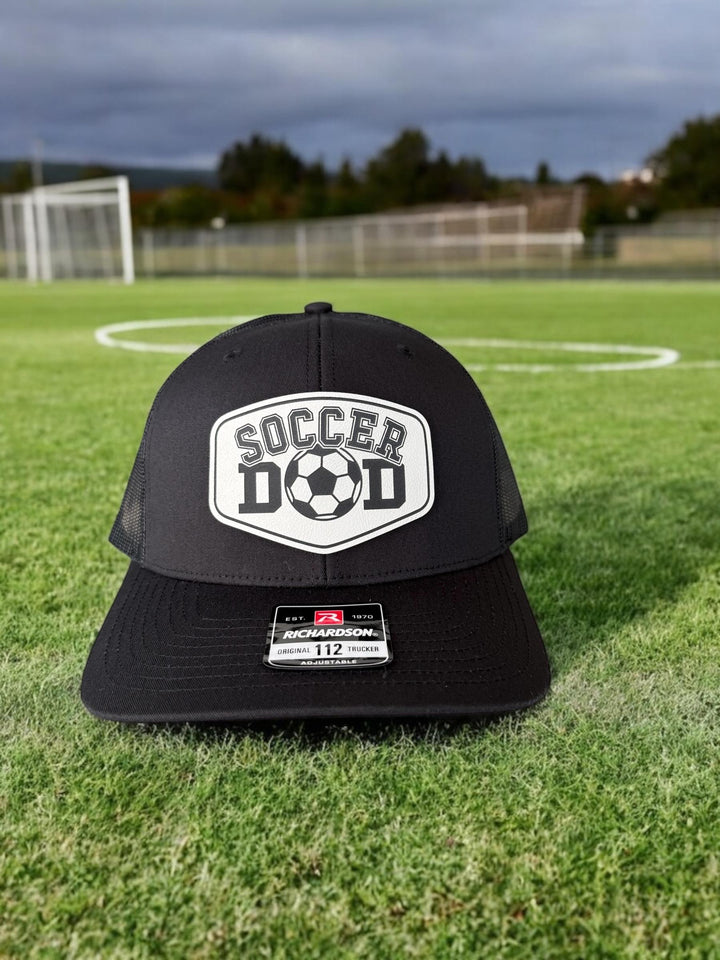 Soccer Dad Hats, Soccer Dad Gift, Father's Day Gift Soccer, Richardson 112 Trucker Hat, Yupoong Patch Hats