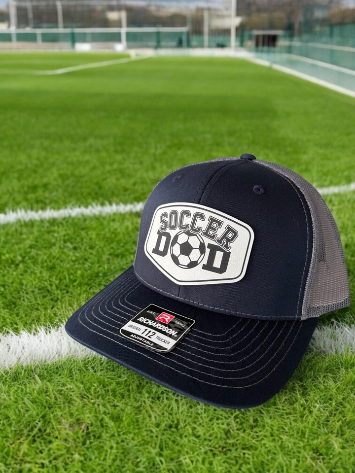 Soccer Dad Hats, Soccer Dad Gift, Father's Day Gift Soccer, Richardson 112 Trucker Hat, Yupoong Patch Hats