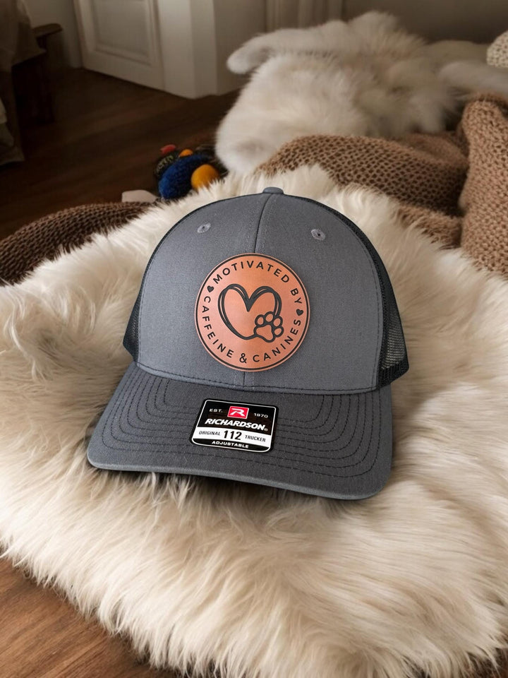 Cute Dog Hats For People, Dog Lover Trucker Hat, Dog Lover Gifts, Rescue Mom Hat for Women