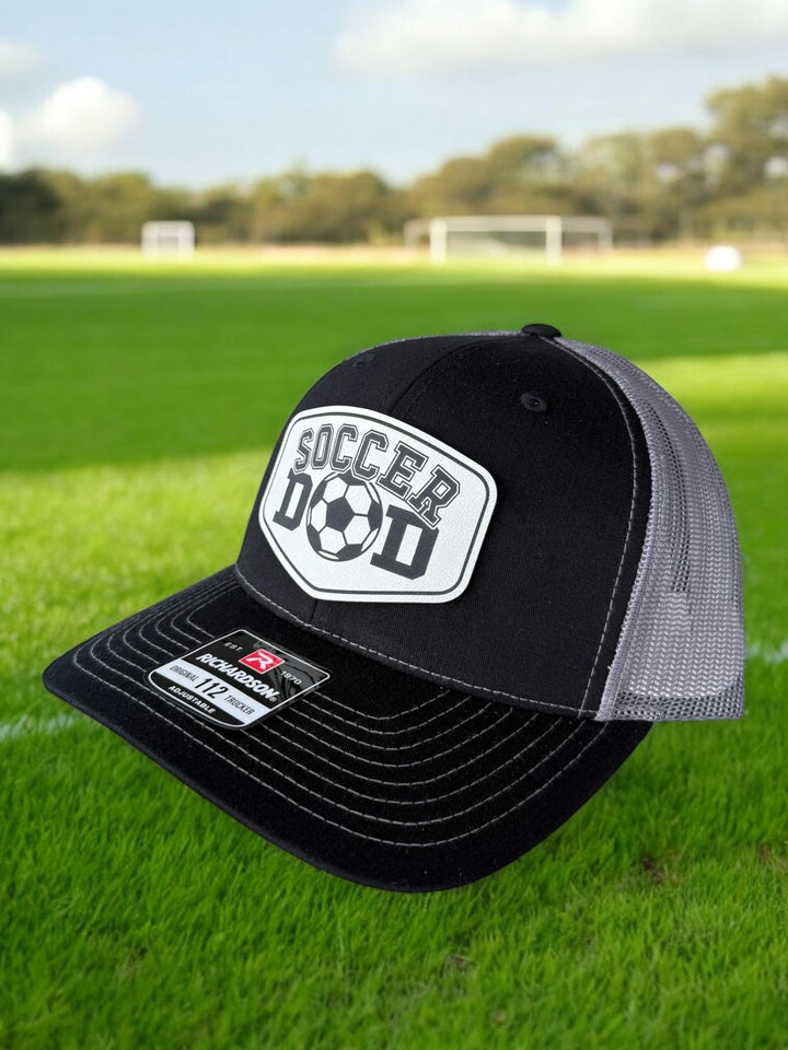Soccer Dad Hats, Soccer Dad Gift, Father's Day Gift Soccer, Richardson 112 Trucker Hat, Yupoong Patch Hats
