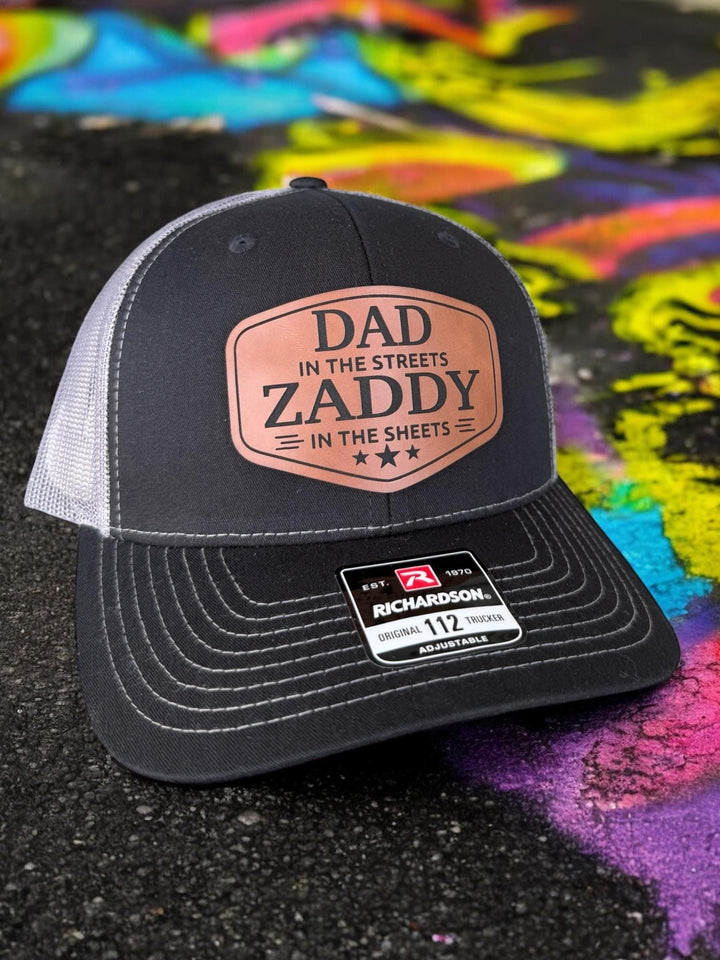 Zaddy Dad Hat, Hot Dad Hat, Dad in the Streets Zaddy in the Sheets Hat, Father's Day Gift From Wife, Baby Daddy Father's Day Gift