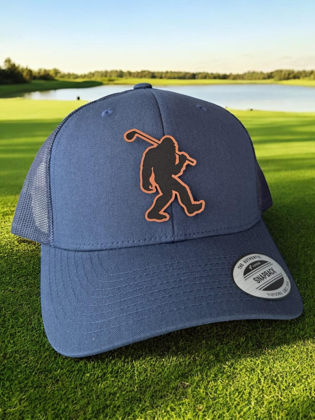 Sasquatch Richardson Golf Hat, Big Foot Golf Baseball Cap