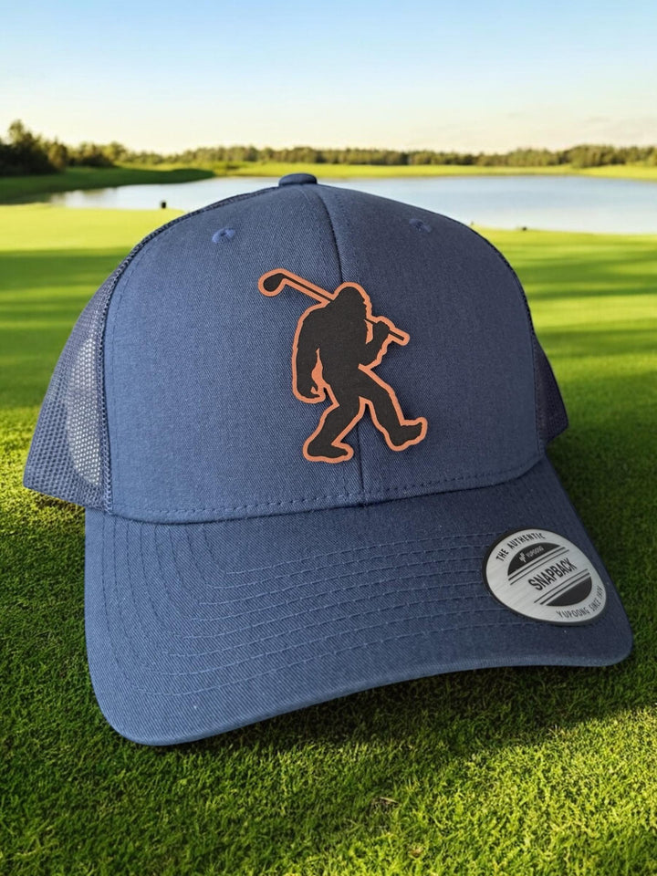 Sasquatch Richardson Golf Hat, Big Foot Golf Baseball Cap