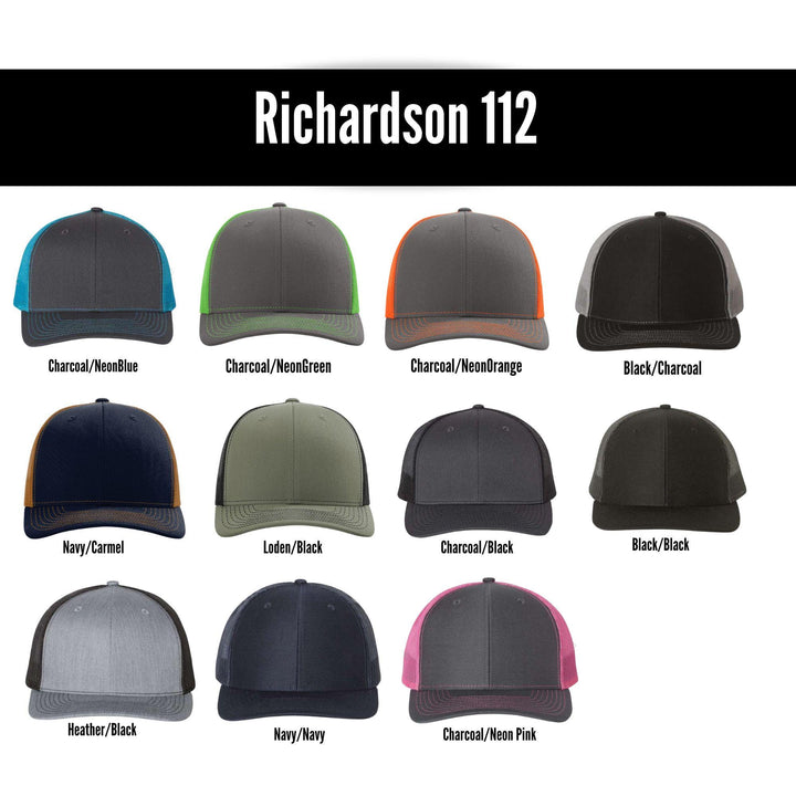 Orange Hunting Cap, All Racks Matter Trucker Hat for Men, Richardson 112