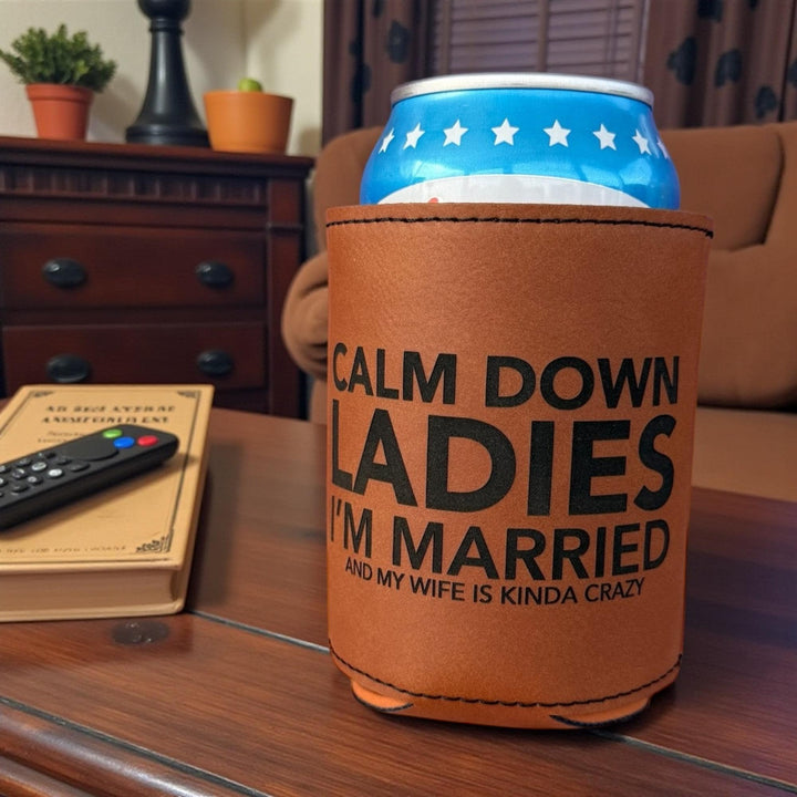 New Husband Gifts, Funny Saying Beer Can Coozie