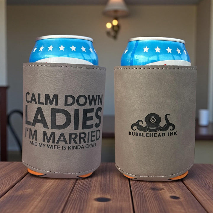 New Husband Gifts, Funny Saying Beer Can Coozie