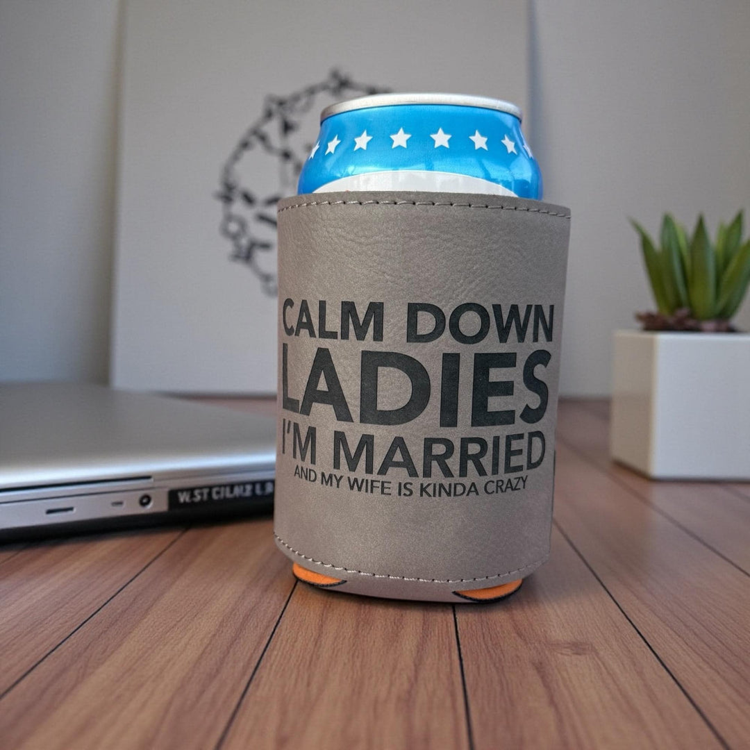 New Husband Gifts, Funny Saying Beer Can Coozie