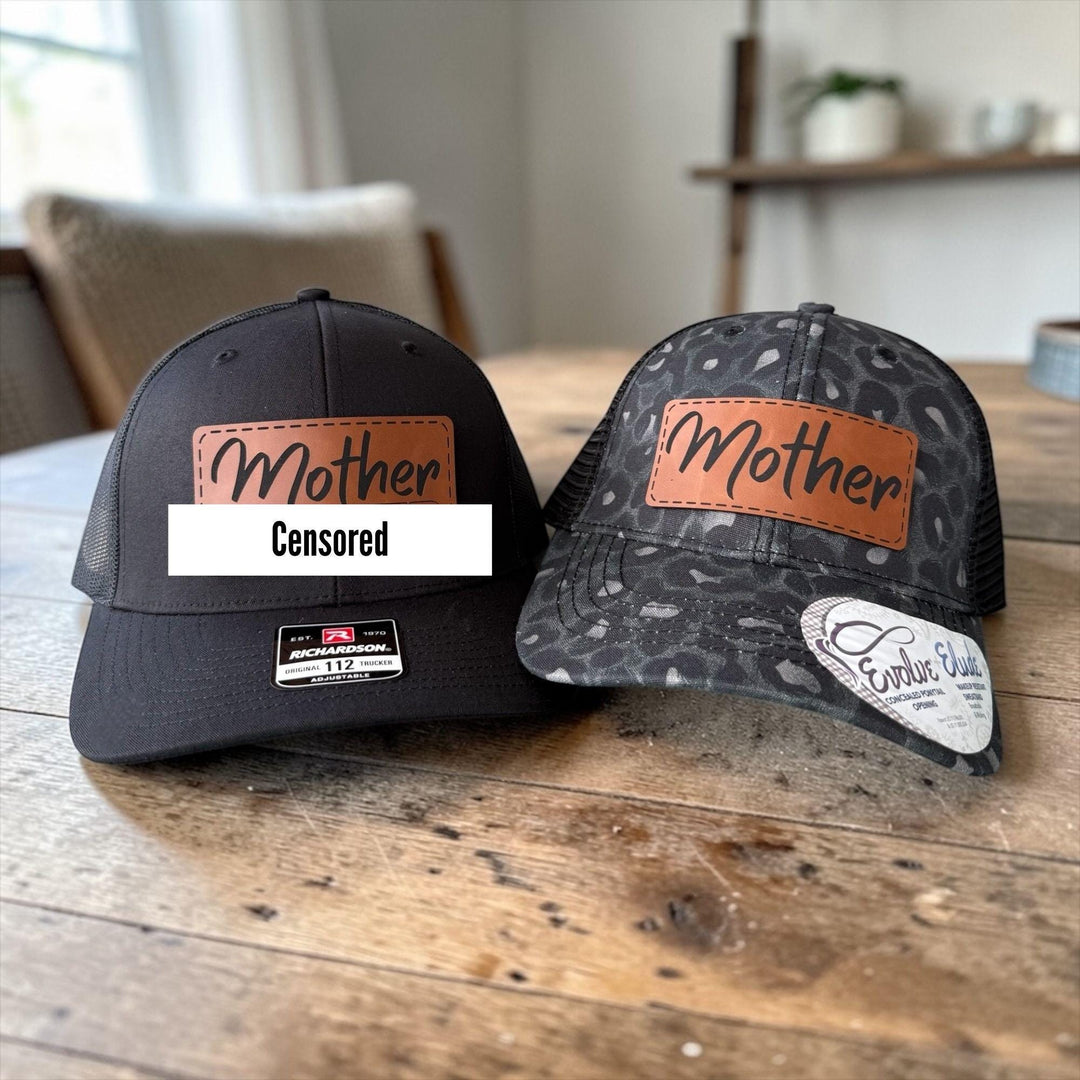 Matching Couple Hats, Funny Couples Trucker Hats, Mother F*cker Hat Set