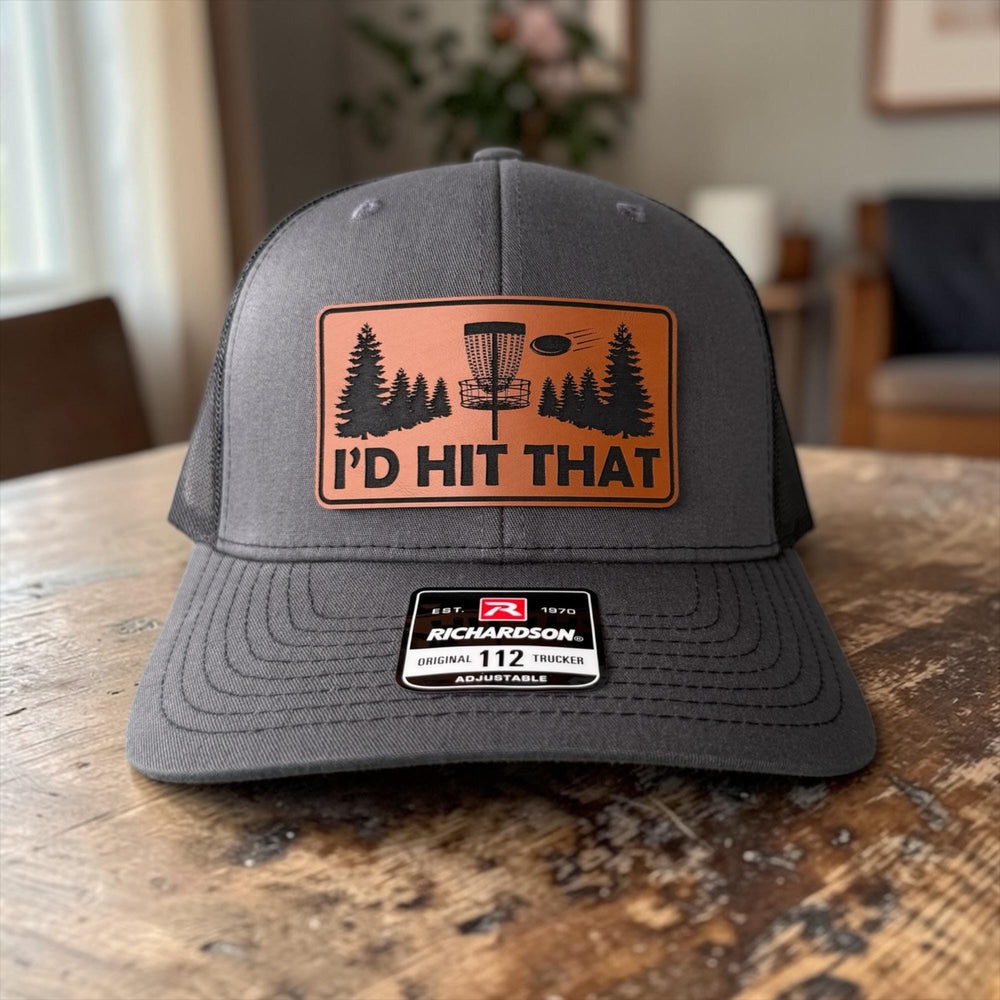 Disc Golf Hat For Men, I'd Hit That Trucker Hat, Richardson 112 Snapback