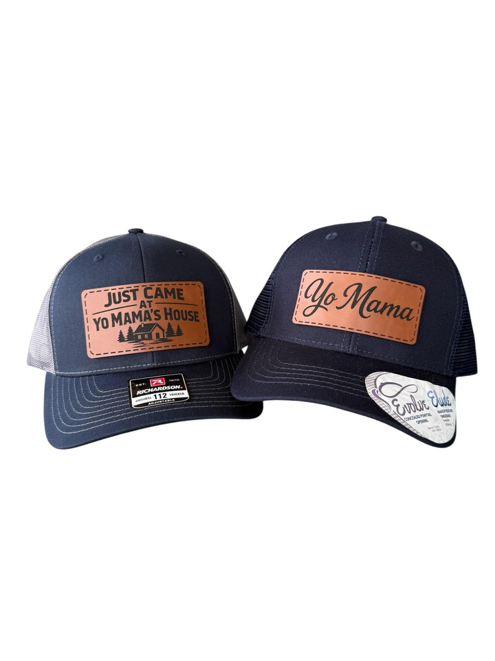 Matching Couple Hats, Funny Yo Mama Hat, Husband Wife Hat Set