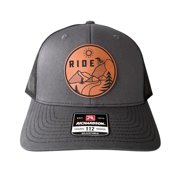 Cycling Gifts For Men, Bicycle Patch Trucker Hat, Richardson 112 Snapback