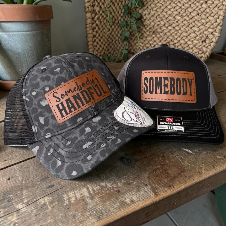 Somebody's Handful Matching Couple Hats, Funny His and Her Gifts
