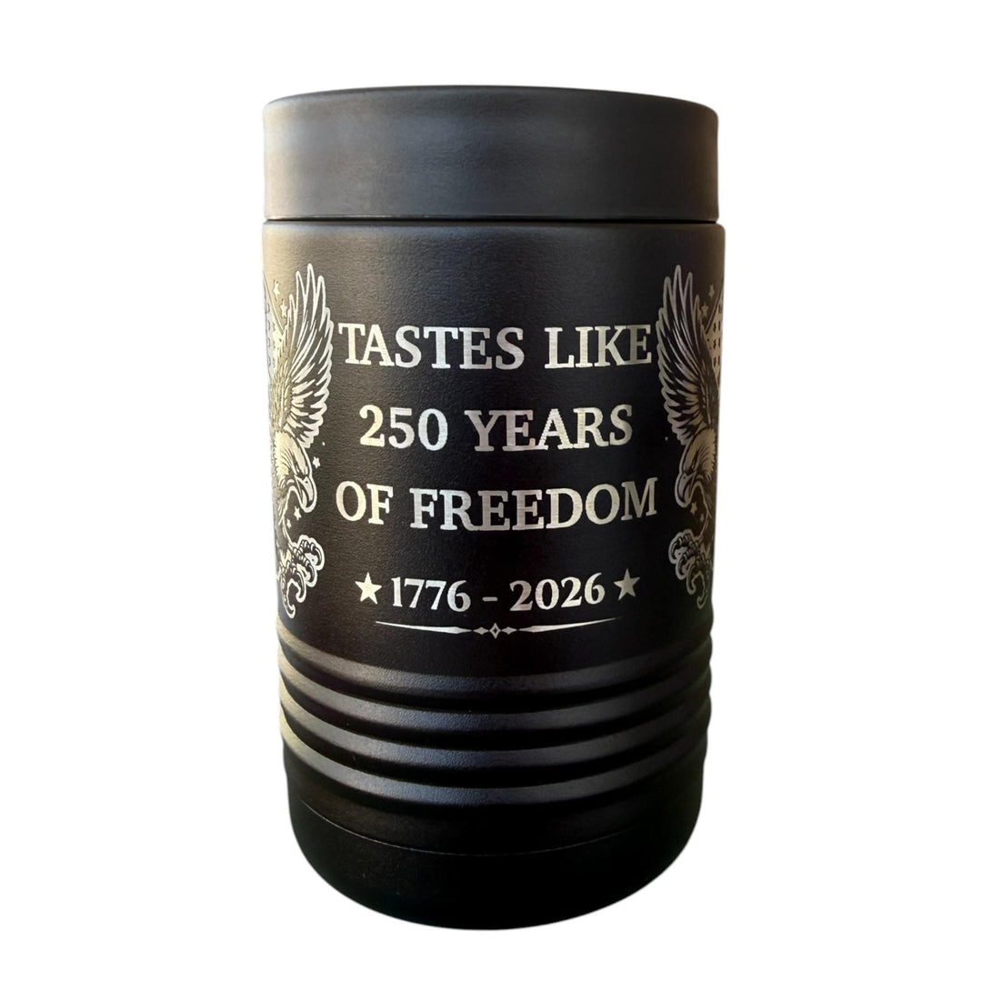 250th Anniversary Patriotic Can Cooler, 4th of July Beer Cup, 1776 2026 USA