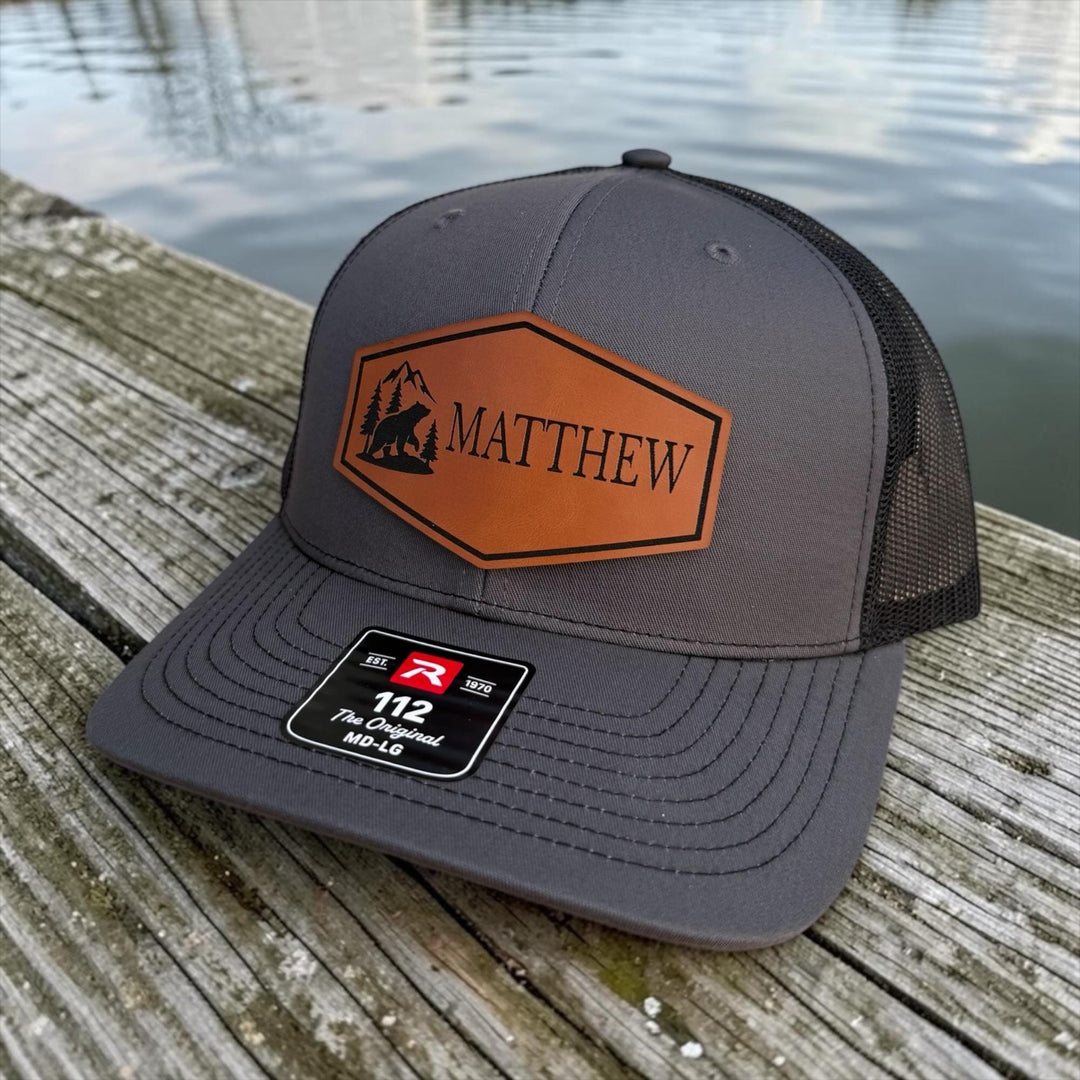 Custom Fishing Hat Men, Fishing Gift for Dad and Grandpa, Richardson 112