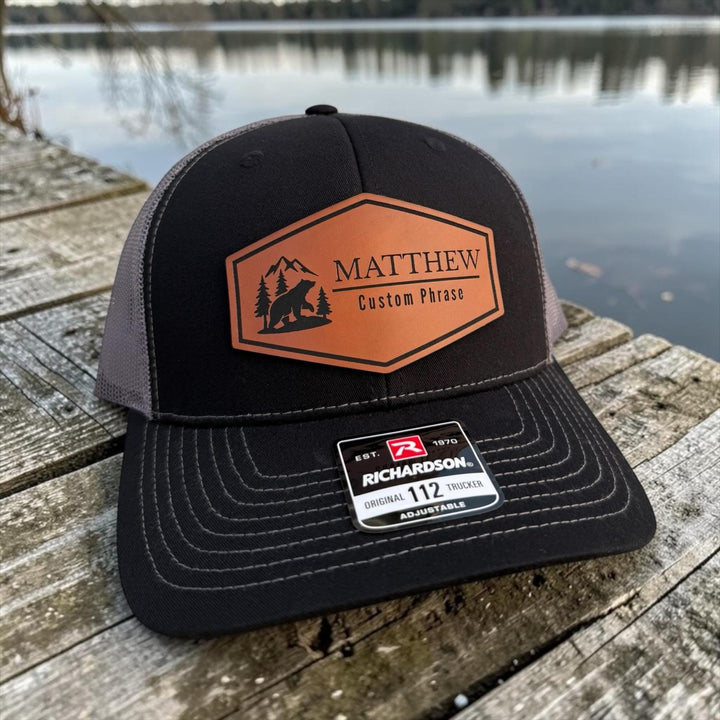 Custom Fishing Hat Men, Fishing Gift for Dad and Grandpa, Richardson 112