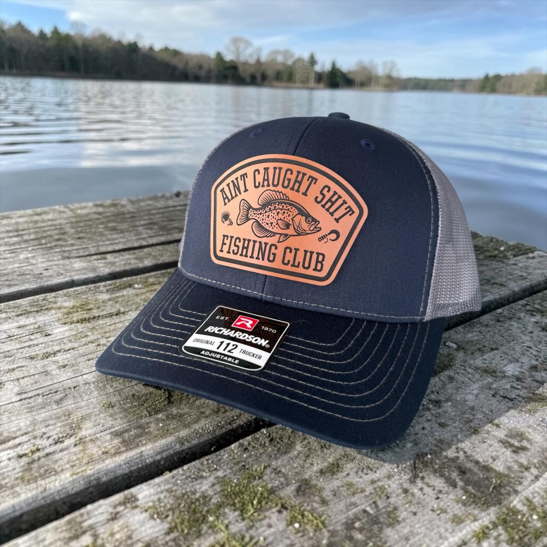 Walleye Hat Badge, Funny Fishing Gift for Angler Fisherman, Richardson 112