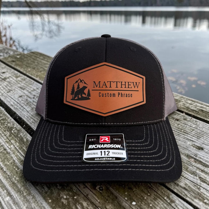 Custom Fishing Hat Men, Fishing Gift for Dad and Grandpa, Richardson 112