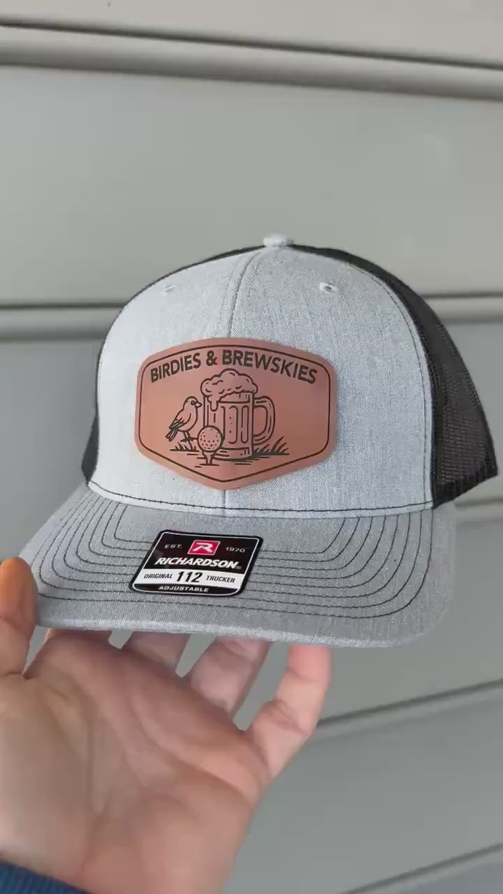 Birdies and Brewskies Funny Golf Hat For Men, Father’s Day Gift for Him, Mens Golf Hat, Snapback Golf Hat