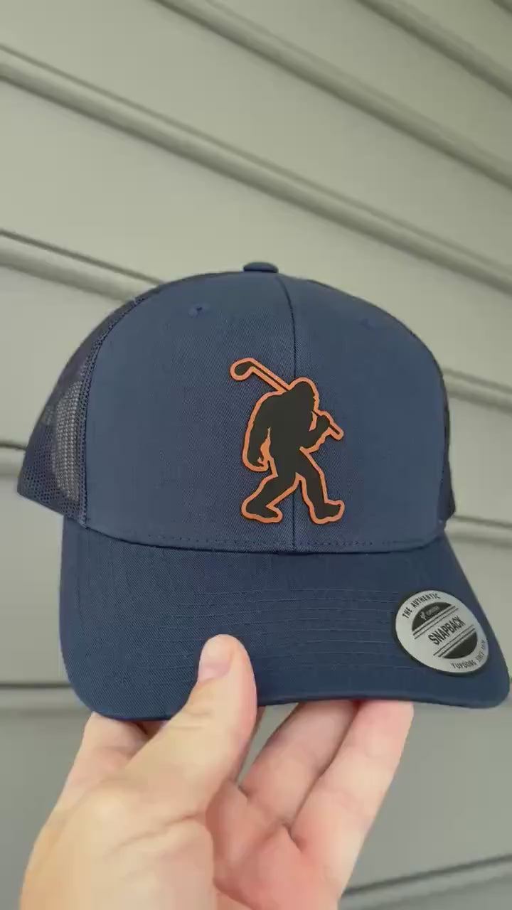 Sasquatch Richardson Golf Hat, Big Foot Golf Baseball Cap